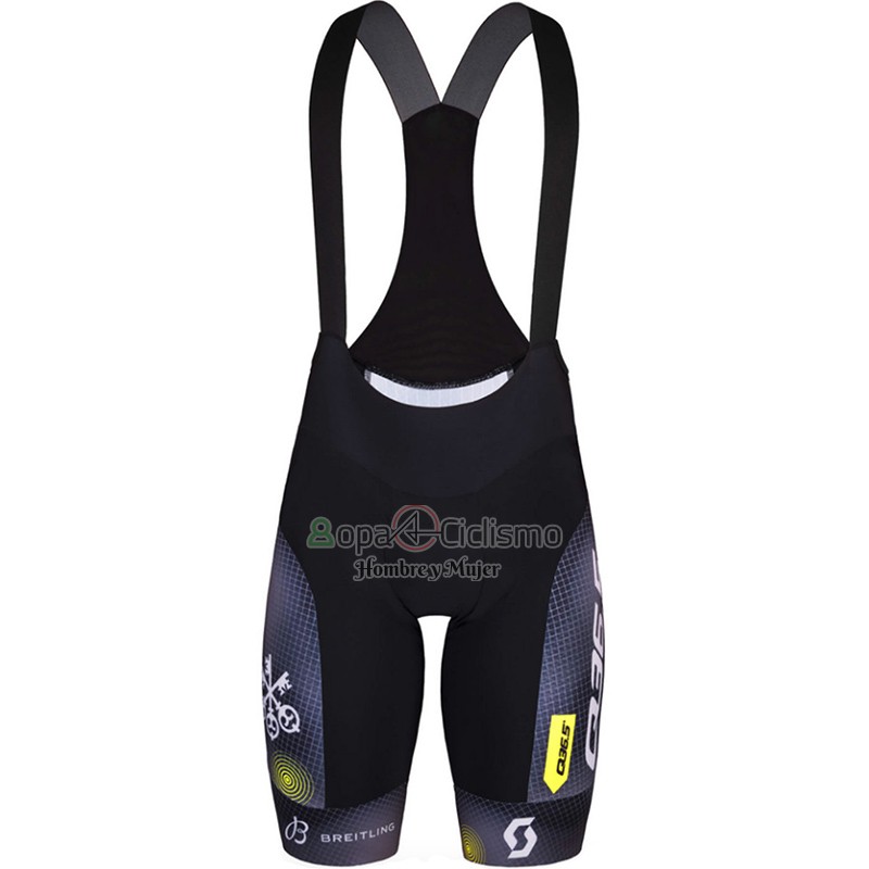 Q36.5 Ropa Ciclismo Culotte Corto 2023 Hombre Mangas Cortas Gris